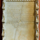 Estela votiva con inscripciones en sabeo dirigidas al dios lunar Almaqah. Área de Ma’rib, Yemen.